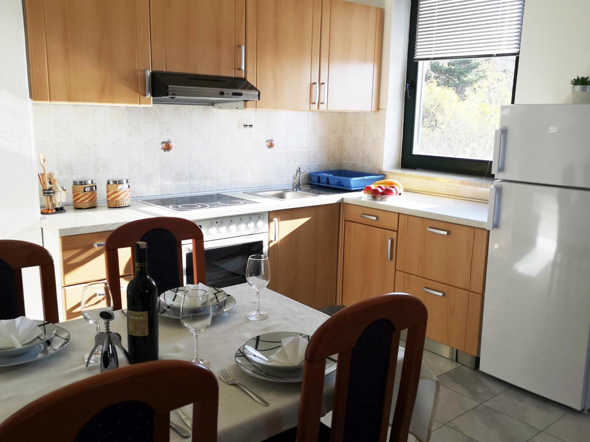 Apartmani Podobnik Klenovica Buitenkant foto