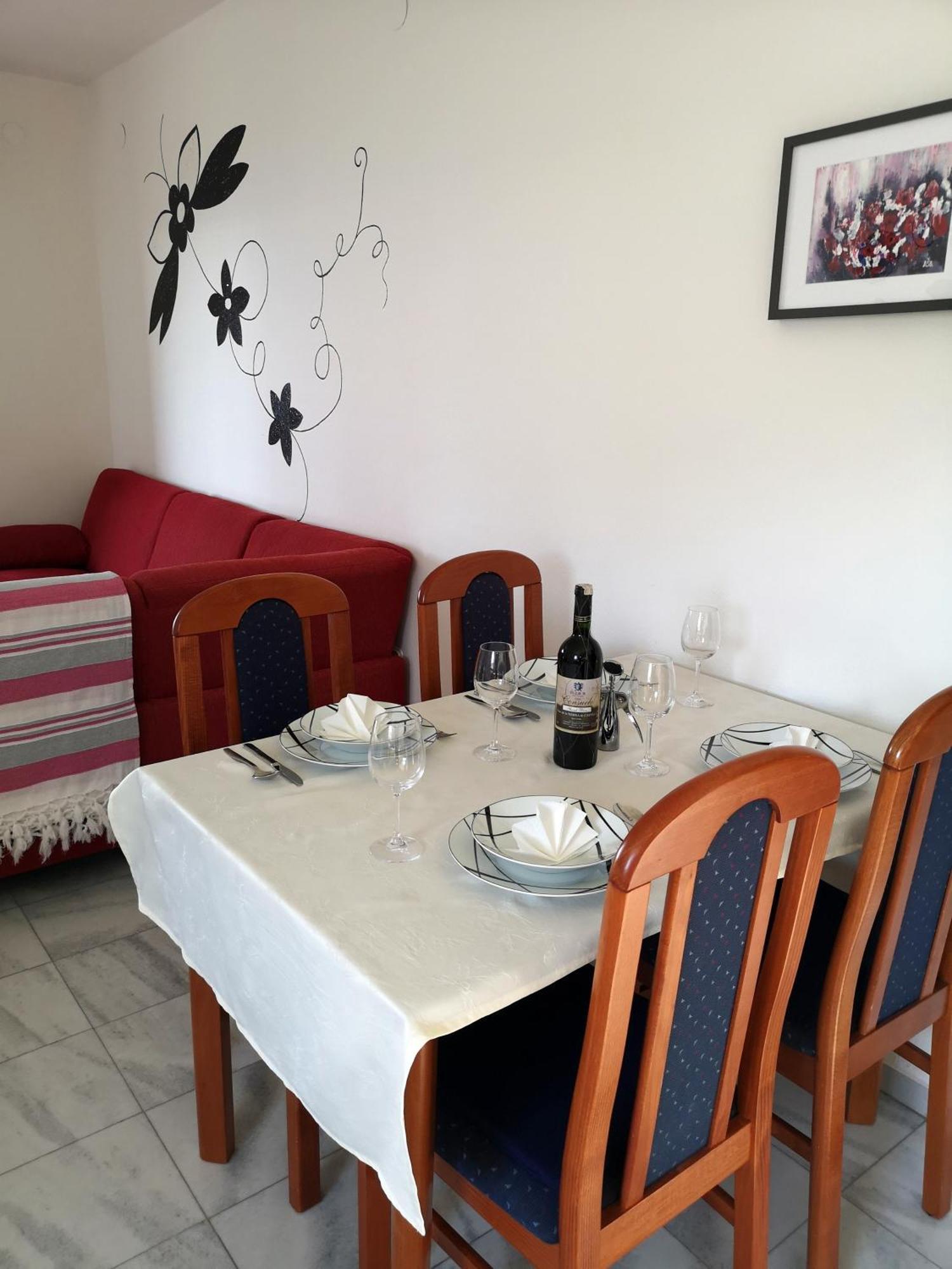 Apartmani Podobnik Klenovica Buitenkant foto